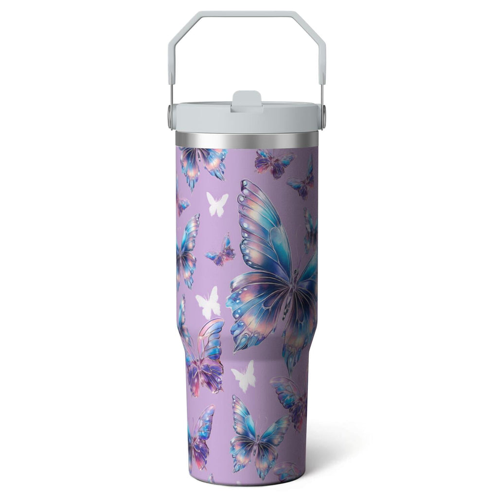 Prime Buddy™ - 1pc Movie 30oz Tumbler with Straw & Handle