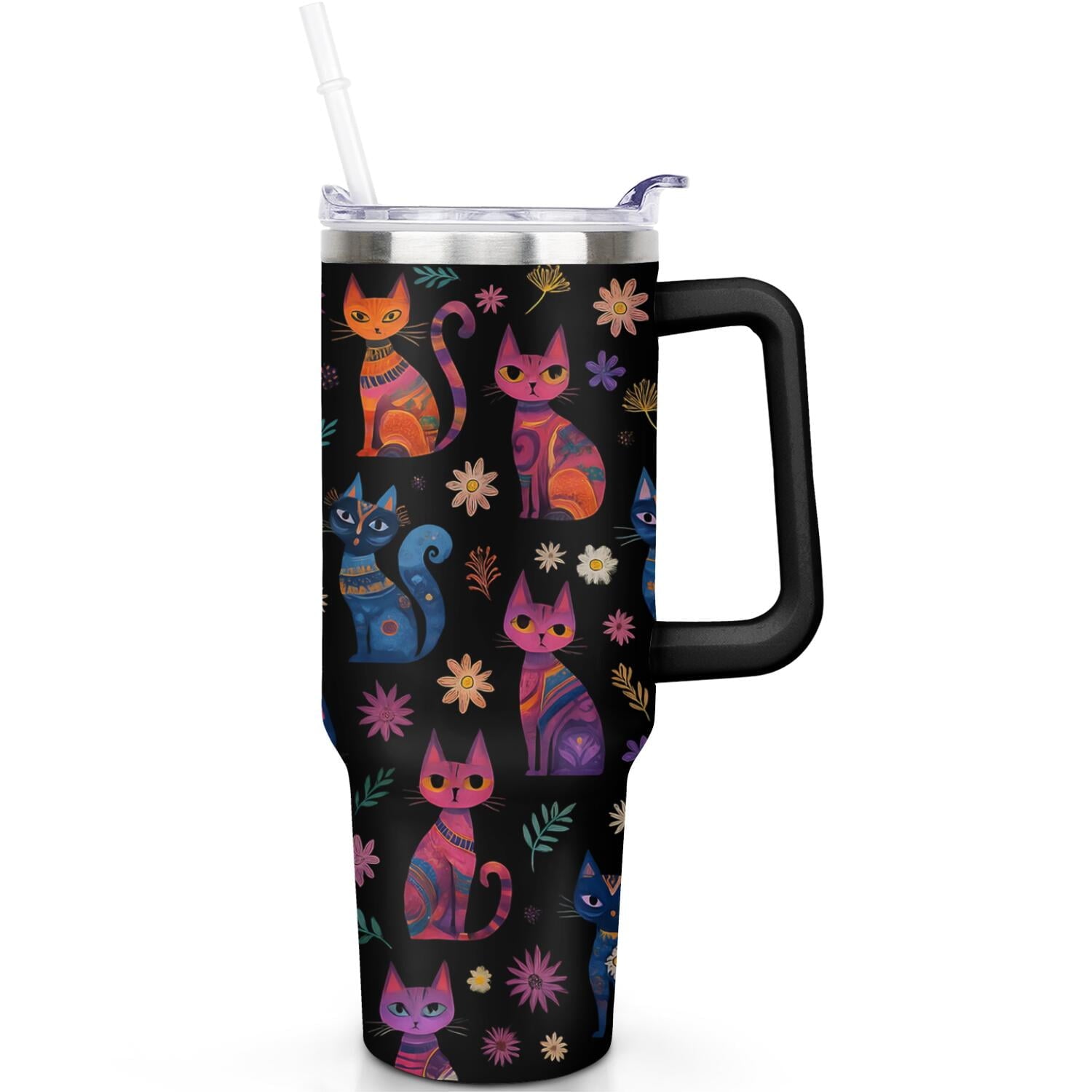 Prime Buddy™ - 1pc Goose 40oz Tumbler with Straw & Handle