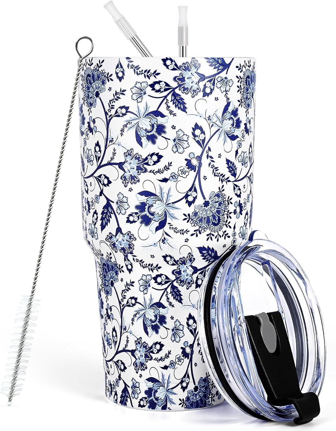 Prime Buddy™ - 40oz Tumbler with Handle, Stainless Steel Insulated Travel
