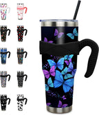 Prime Buddy™ - 40 oz Tumbler with Handle and Straw 40oz