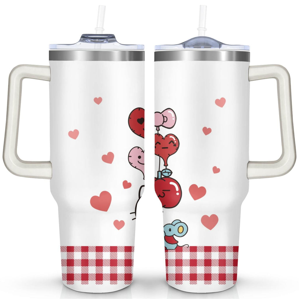 Prime Buddy™ - 40oz Hello Kawaii Cat Cute Stainless Steel Tumbler