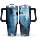 Prime Buddy™ - 40oz Wednesday Girl Stainless Steel Tumbler with Lid