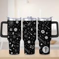 Prime Buddy™ - Black Space Science Stainless Steel Tumbler 30Oz Tumbler