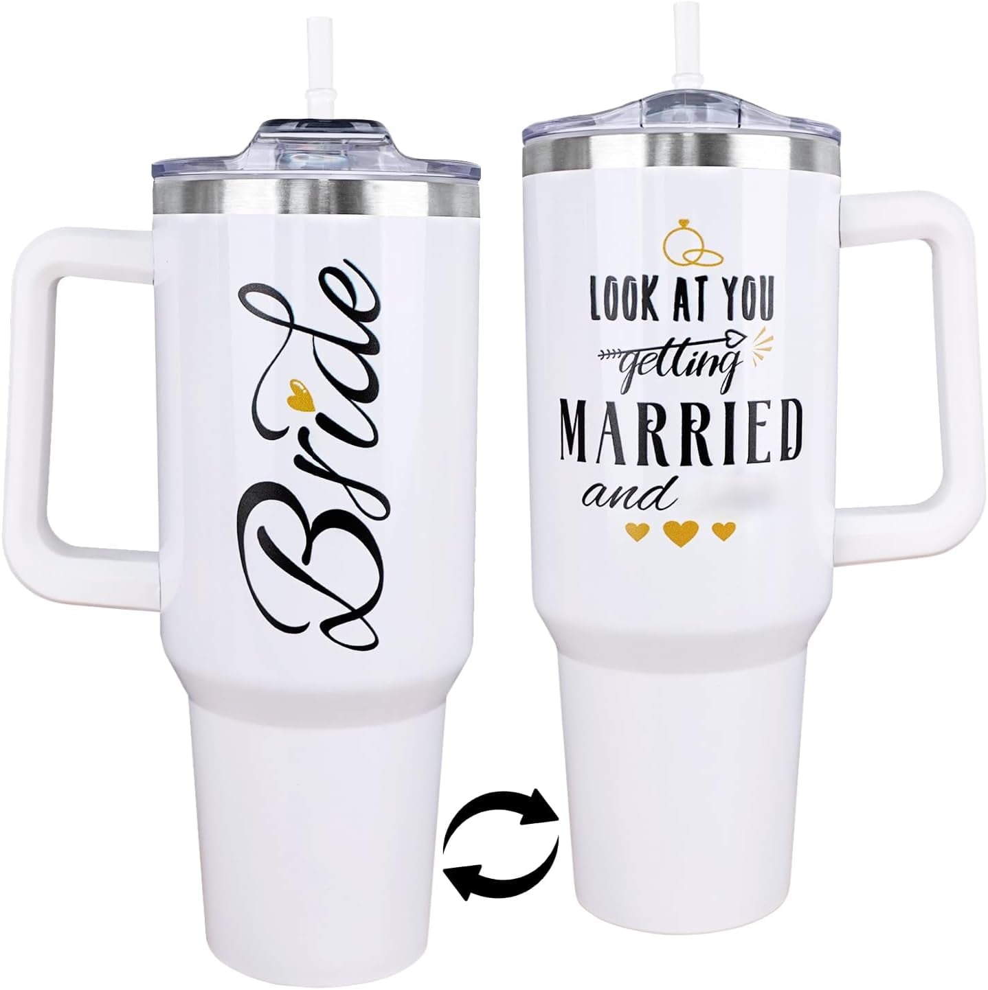Prime Buddy™ - Gamer Gifts, 40 Oz Gaming Tumbler with Handle