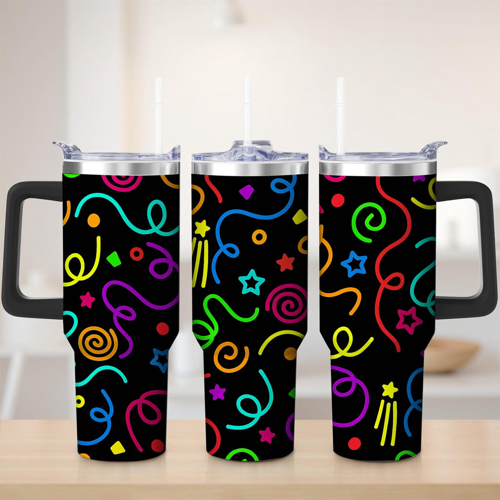 Prime Buddy™ - Colorful Confetti Stainless Steel Tumbler 30Oz Tumbler
