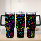Prime Buddy™ - Colorful Confetti Stainless Steel Tumbler 30Oz Tumbler