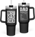 Prime Buddy™ - Best Dad Ever Tumbler With Handle 40Oz Stainless