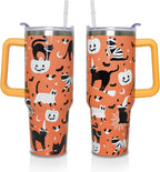 Prime Buddy™ - 40 Oz Tumbler with Handle and Straw, Cute