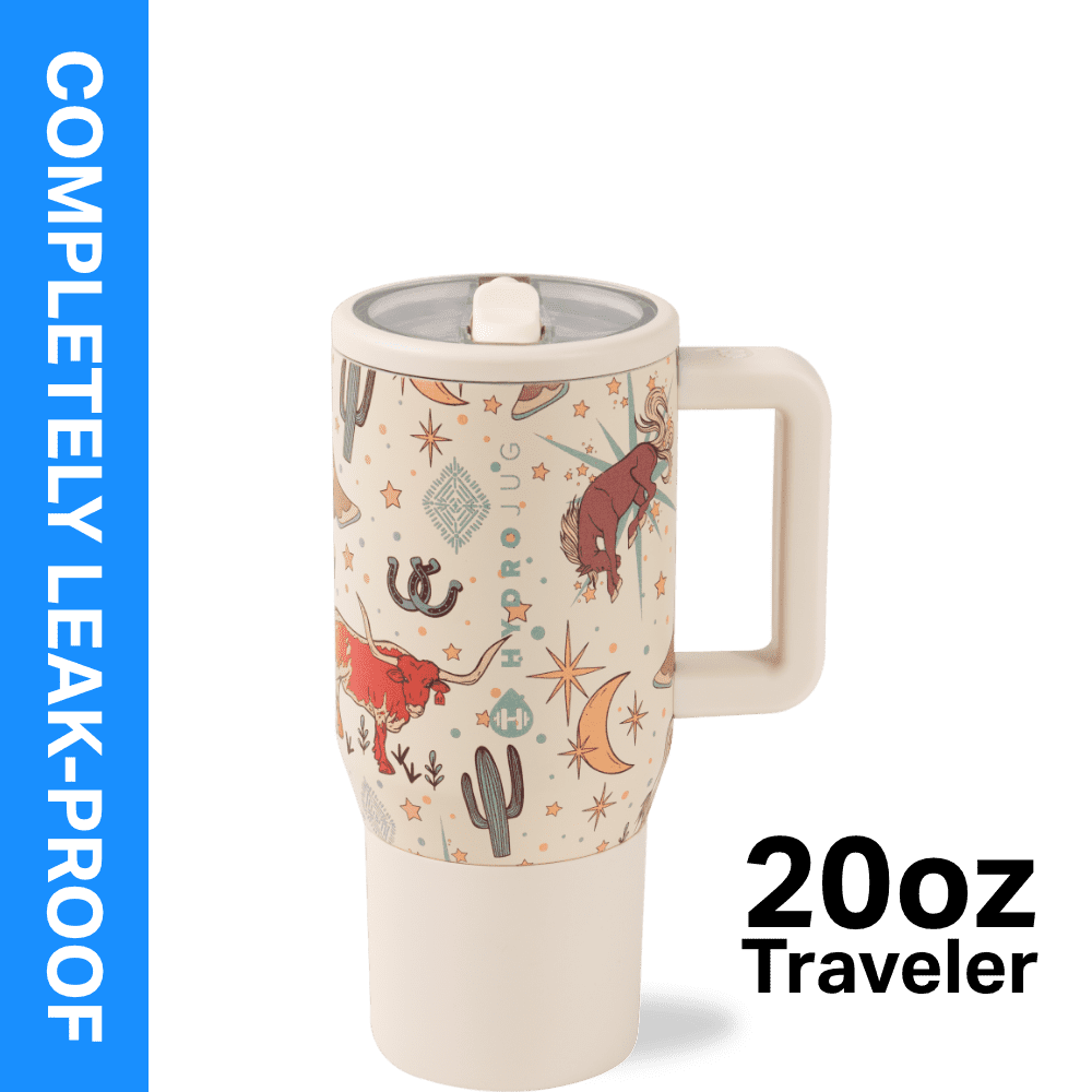 Prime Buddy™ - Hydrojug Traveler 20 Oz Water Bottle Stainless Steel