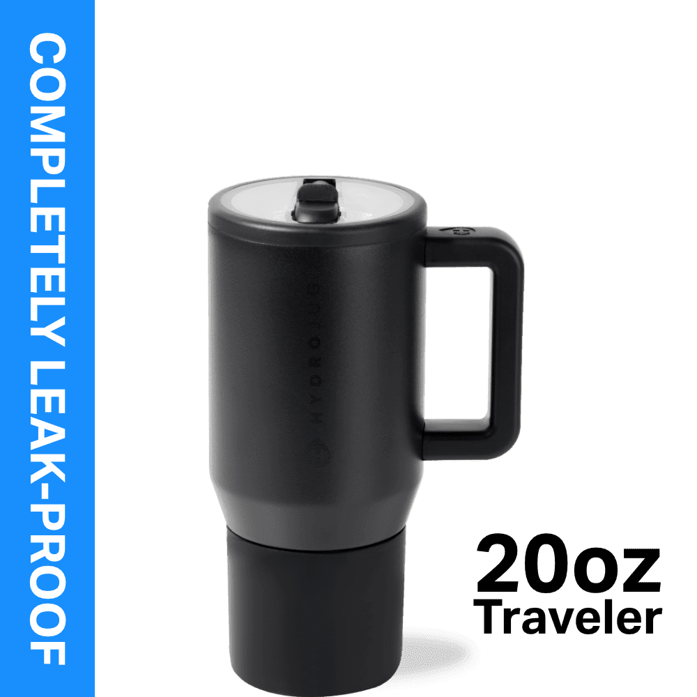 Prime Buddy™ - HydroJug Traveler 20 oz Water Bottle, Stainless Steel