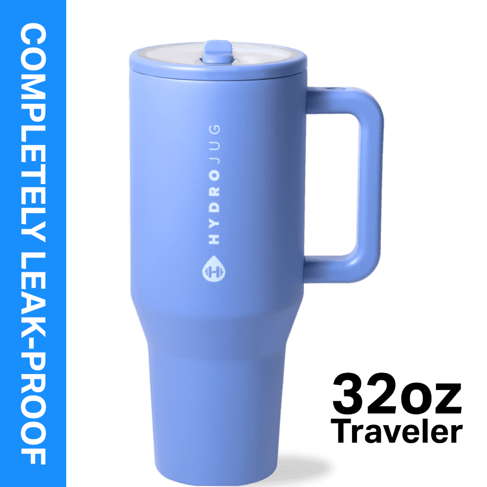 Prime Buddy™ - Hydrojug Traveler 32 Oz Water Bottle Stainless Steel