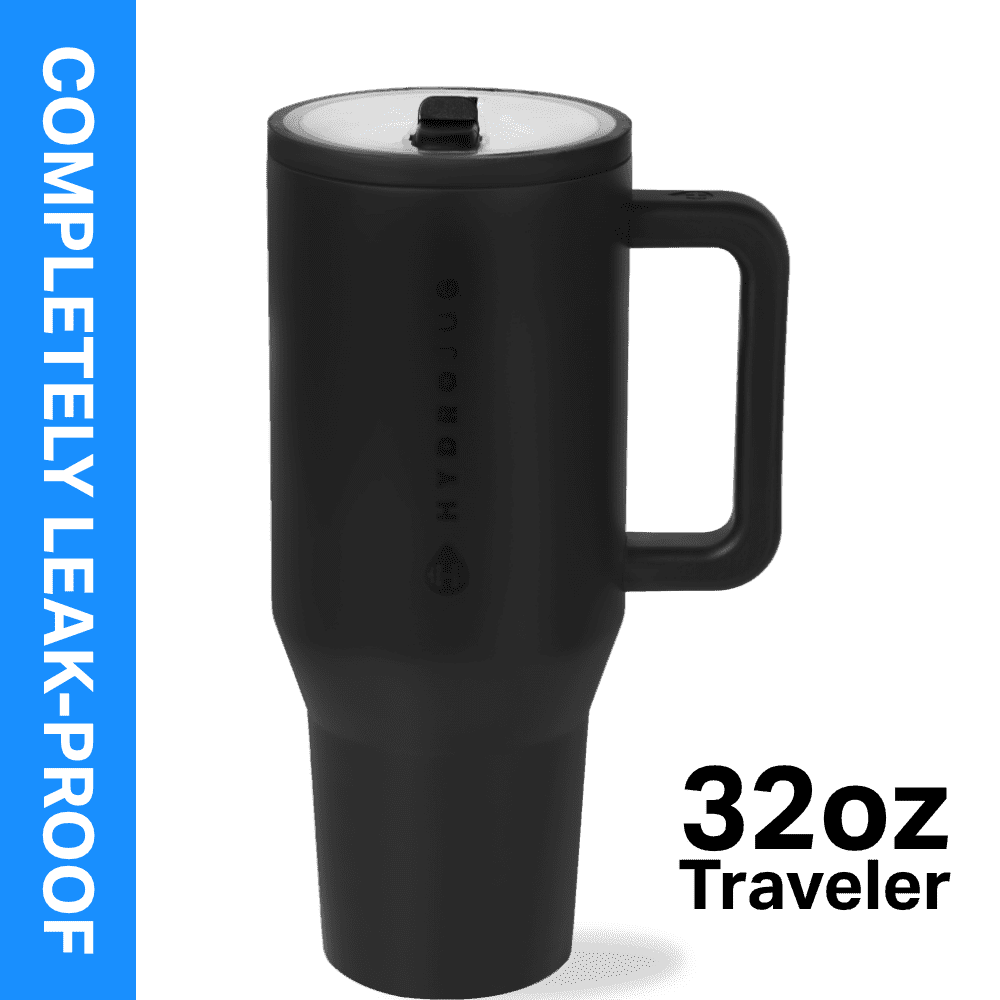 Prime Buddy™ - HydroJug Traveler 32 oz Water Bottle, Stainless Steel