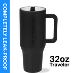Prime Buddy™ - HydroJug Traveler 32 oz Water Bottle, Stainless Steel