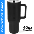 Prime Buddy™ - HydroJug Traveler 40 oz Water Bottle, Stainless Steel