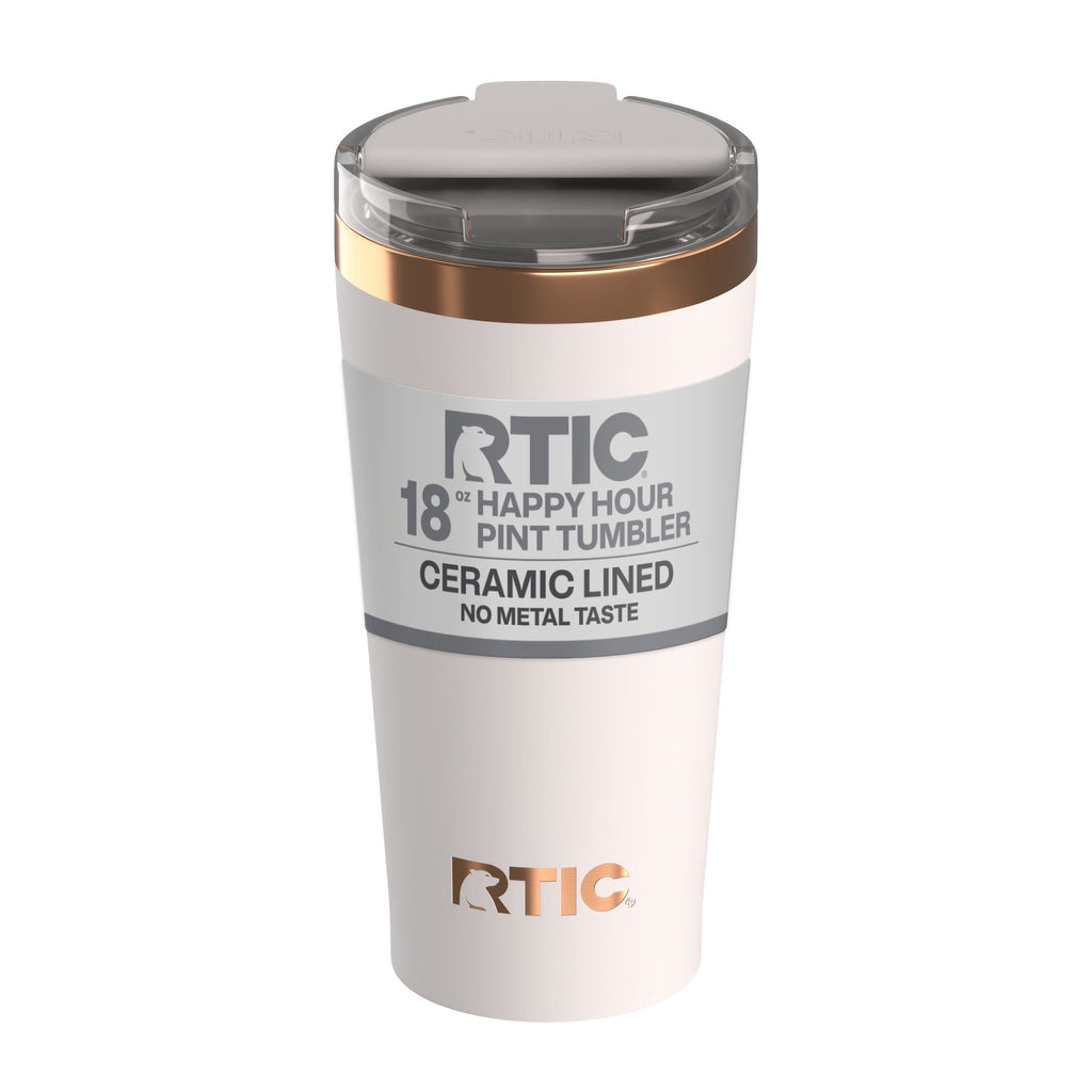 Prime Buddy™ - Rtic 18 Oz Ceramic Lined Insulated Happy Hour