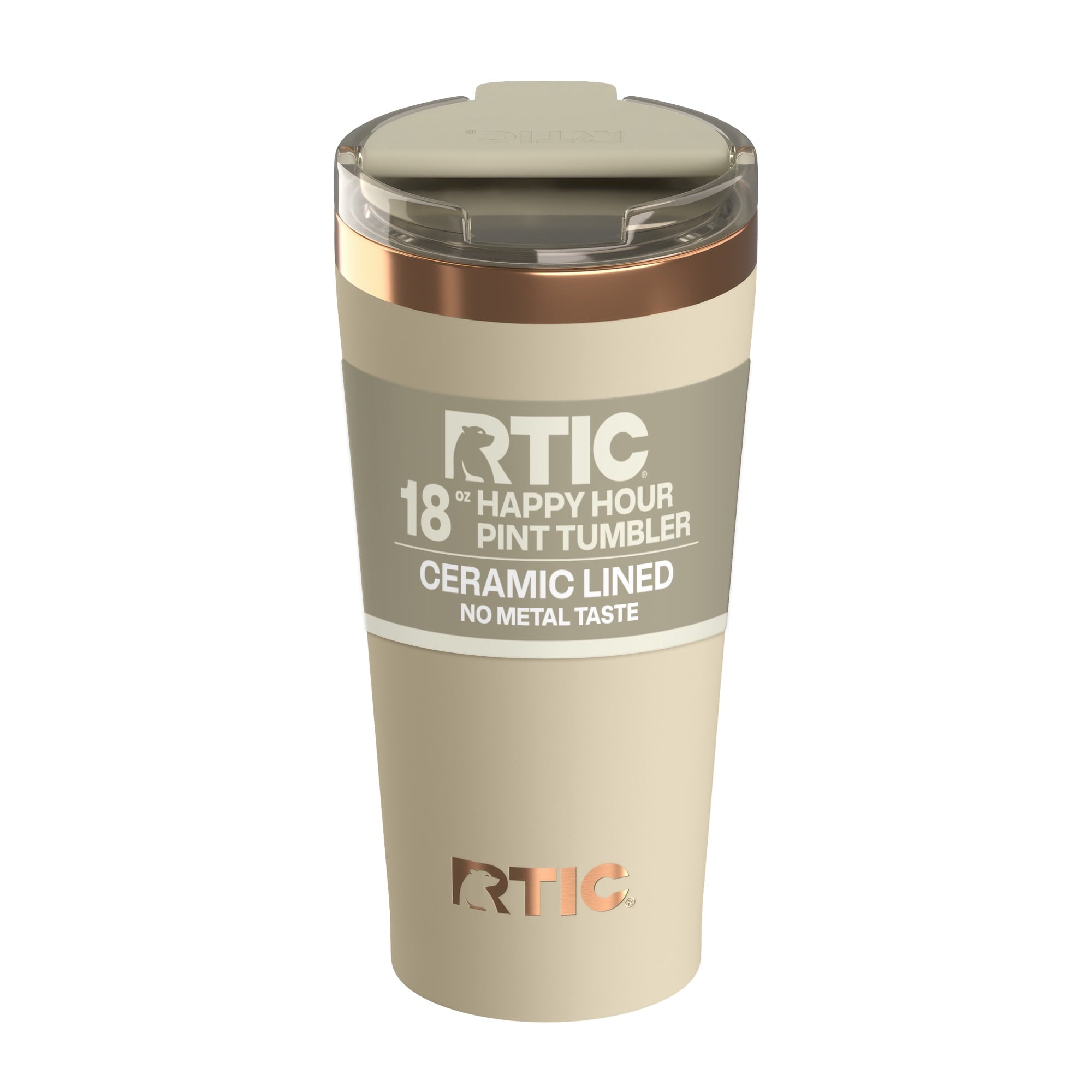 Prime Buddy™ - Rtic 18 Oz Ceramic Lined Insulated Happy Hour