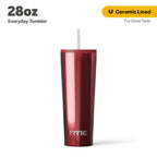 Prime Buddy™ - RTIC 28 oz Ceramic Lined Everyday Tumbler, Spill-Resistant