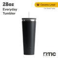 Prime Buddy™ - RTIC 28 oz Ceramic Lined Everyday Tumbler, Spill-Resistant