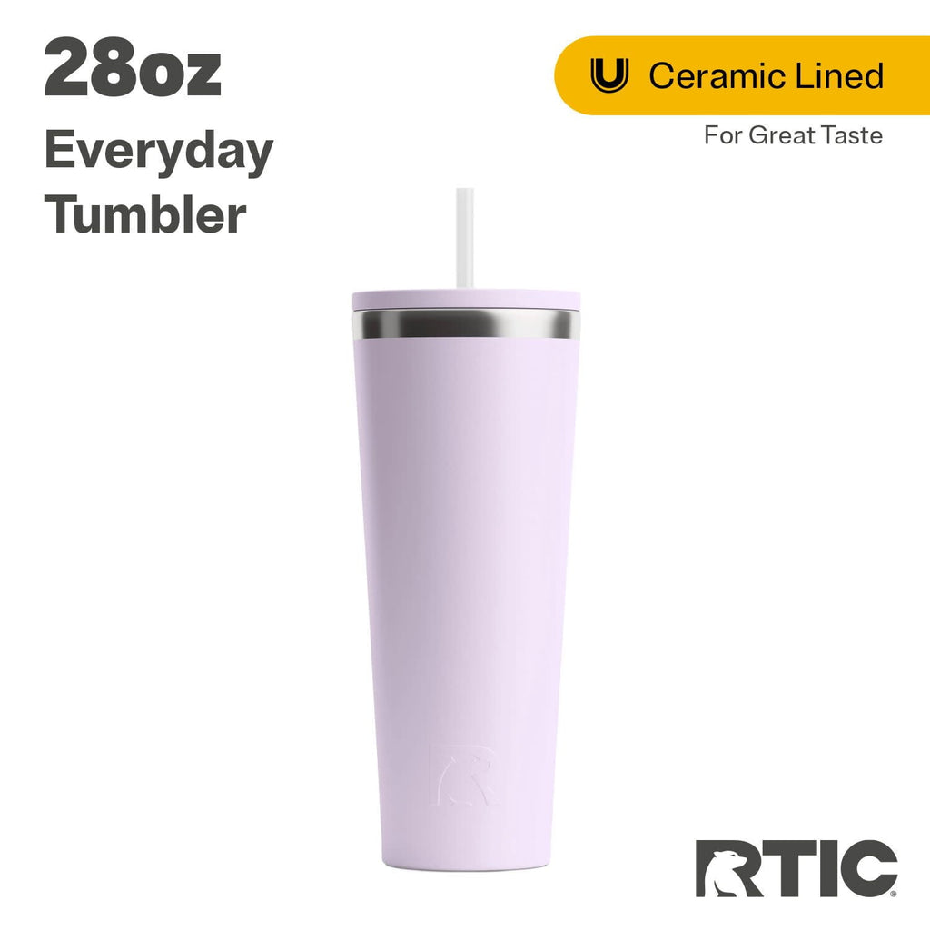 Prime Buddy™ - Rtic 28 Oz Ceramic Lined Everyday Tumbler Spill