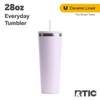 Prime Buddy™ - Rtic 28 Oz Ceramic Lined Everyday Tumbler Spill