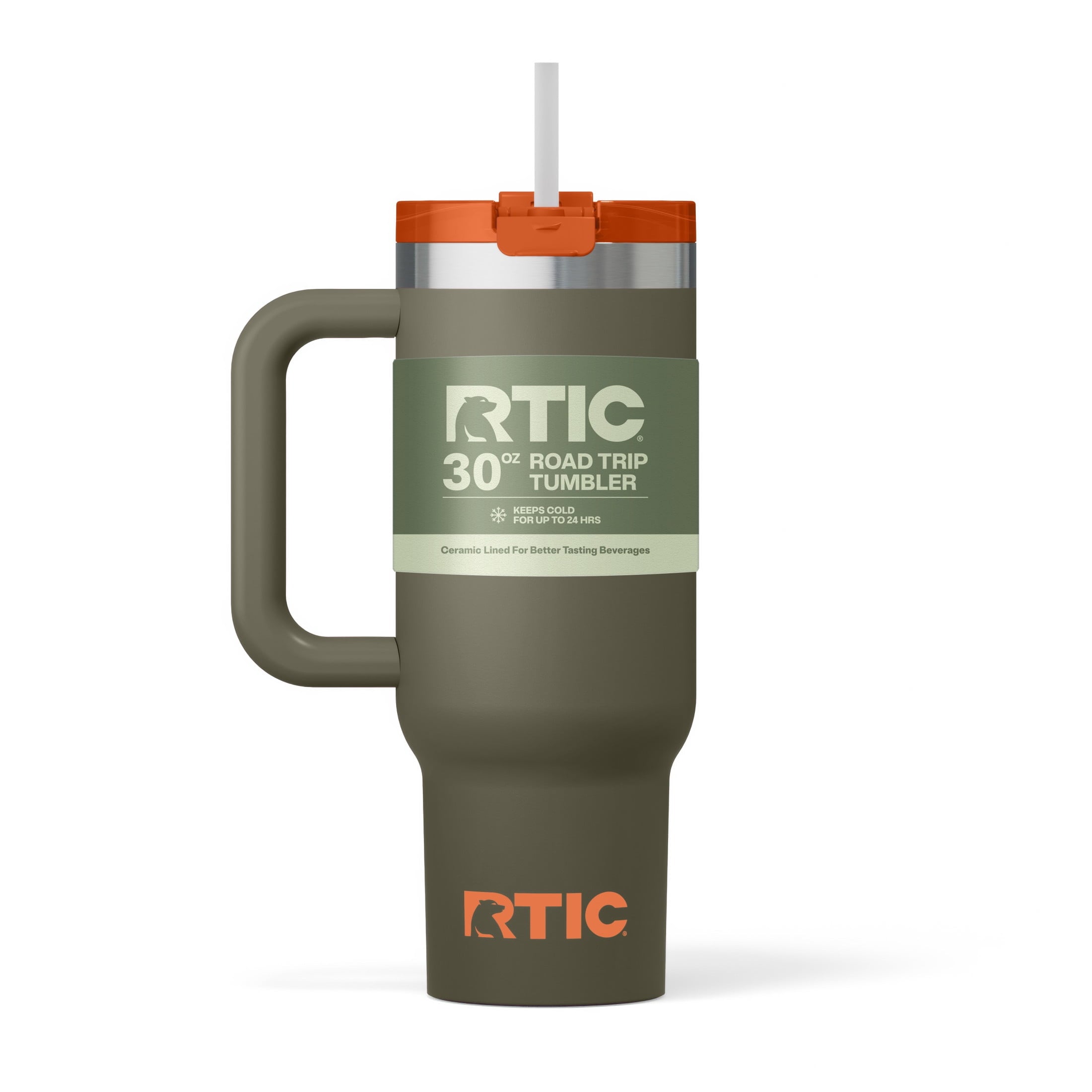 Prime Buddy™ - Rtic 30 Oz Ceramic Lined Road Trip Tumbler