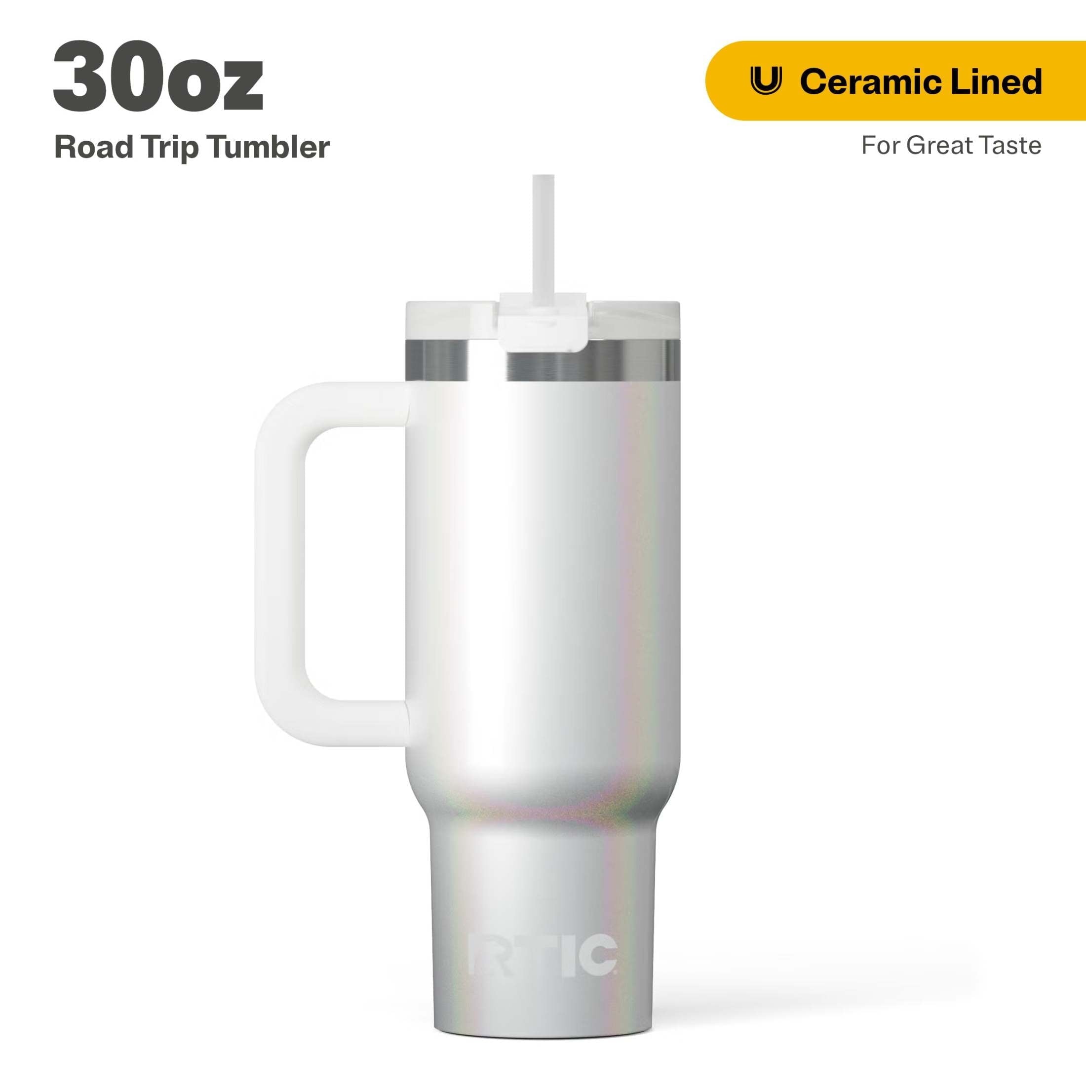 Prime Buddy™ - Rtic 30 Oz Ceramic Lined Road Trip Tumbler