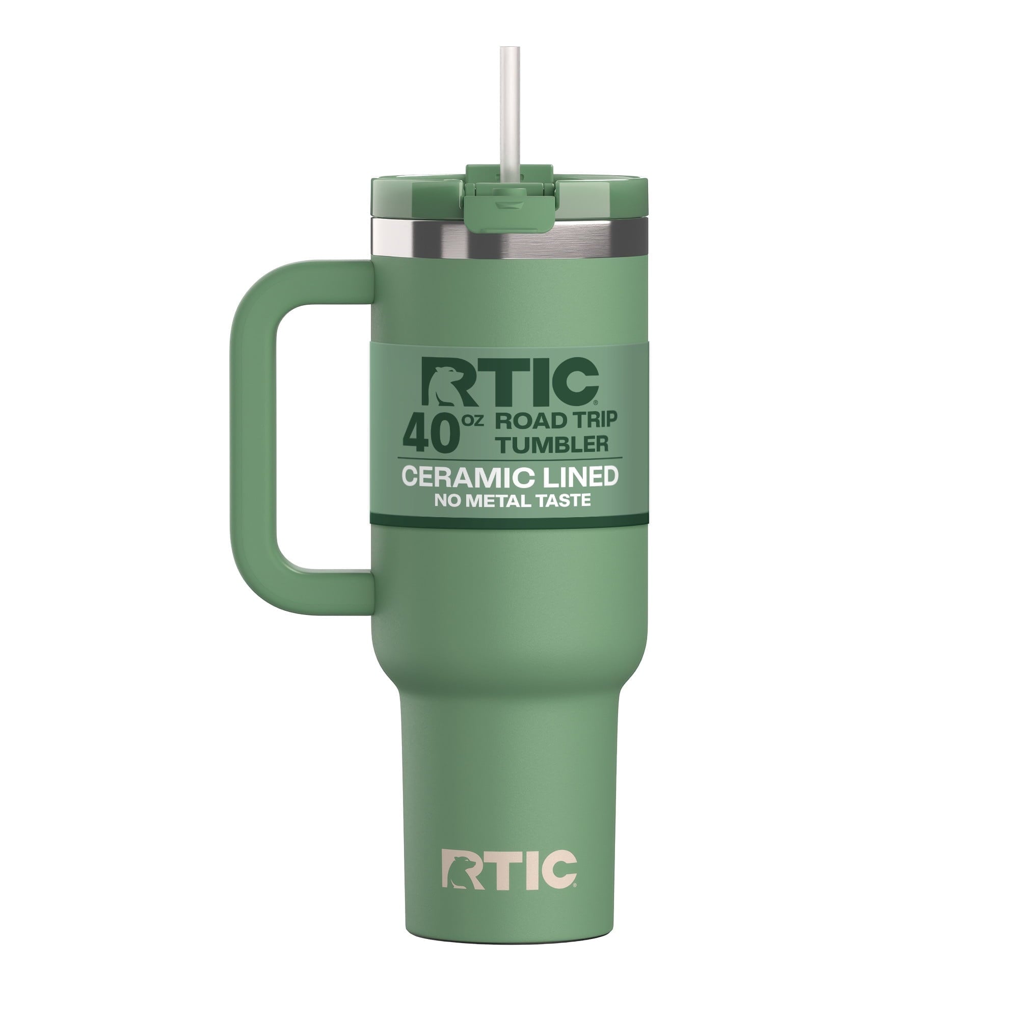 Prime Buddy™ - Rtic 40 Oz Ceramic Lined Road Trip Tumbler
