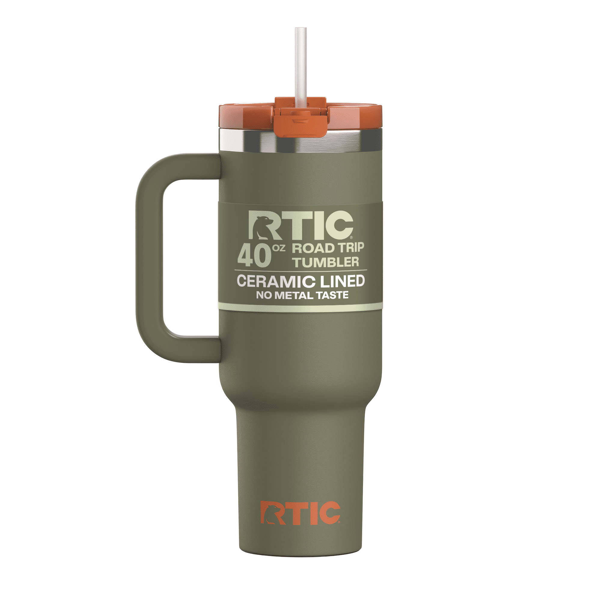 Prime Buddy™ - Rtic 40 Oz Ceramic Lined Road Trip Tumbler