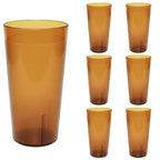 Prime Buddy™ - Clear Frosted Drinking Glassesreusable Drinking Cups Large Capacity