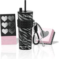 Prime Buddy™ - Sidagar 24oz Ceramic Coated Insulated Tumbler with Straw,