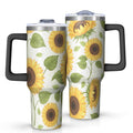 Prime Buddy™ - Leopard Print 40Oz Tumbler With Handle And Straw