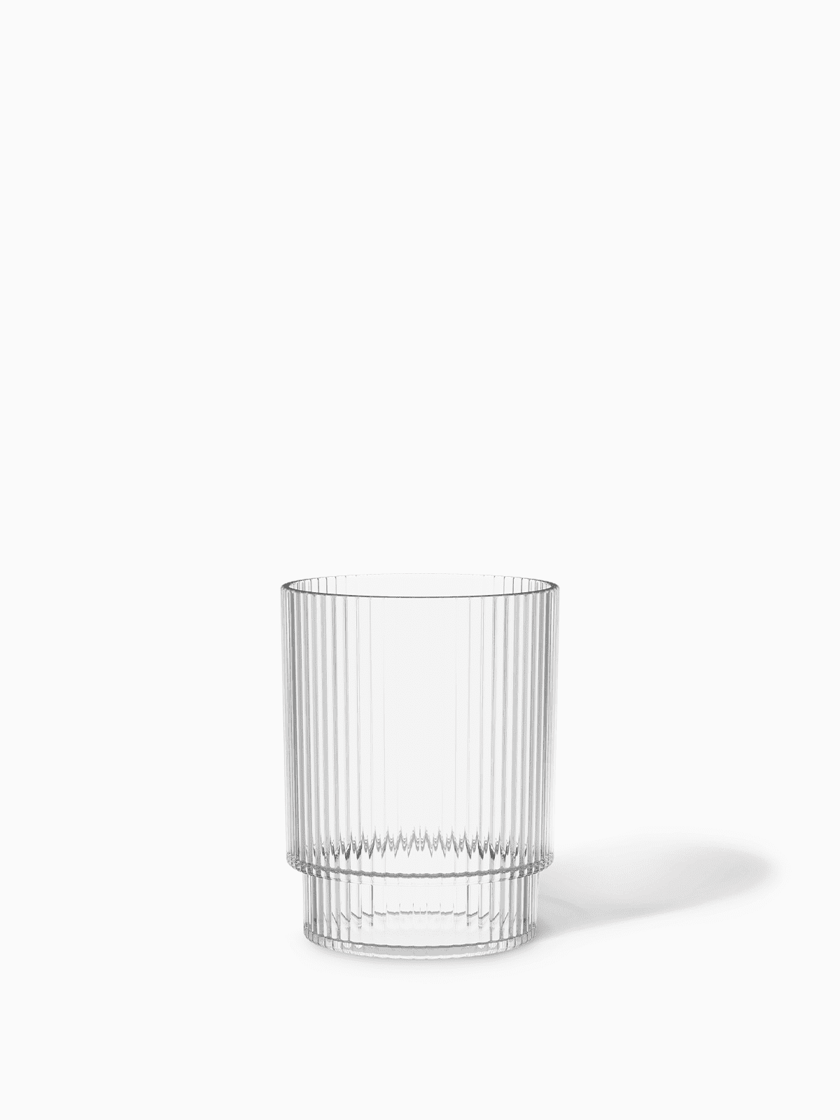 TOSSWARE RESERVE 12oz Fluted Tumbler Tritan - Pack of 24 CLEAR