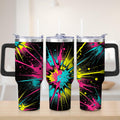 Prime Buddy™ - Vibrant Color Burst Stainless Steel Tumbler 30Oz Tumbler