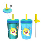Prime Buddy™ - Zak Designs 12oz and 15oz 2-Pack Straw Tumbler